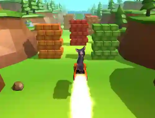 Ratomilton Rocket Car — безплатна онлайн игра