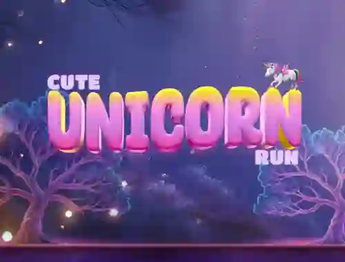 Cute Unicorn Run — безплатна онлайн игра