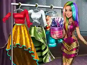 Tris Runway Dolly Dress Up — безплатна онлайн игра