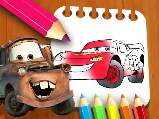 Cars Coloring Book — безплатна онлайн игра