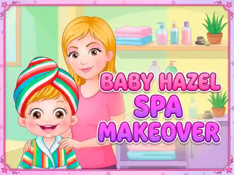 Baby Hazel Spa Makeover — безплатна онлайн игра