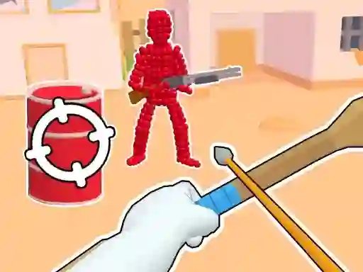 Stickman Archer: Shooting Arrows at Reds — безплатна онлайн игра