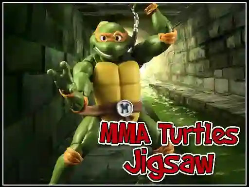 MMA Turtles Jigsaw — безплатна онлайн игра