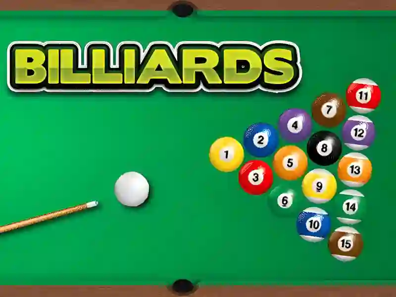 Billiards — безплатна онлайн игра