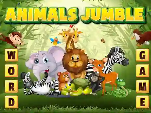 Animals Jumble — безплатна онлайн игра