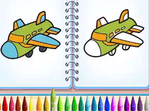 Aero Coloring Books — безплатна онлайн игра