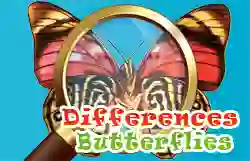 Differences Butterflies — безплатна онлайн игра