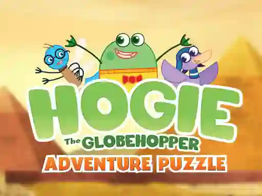 Hogie The Globehoppper Adventure Puzzle — безплатна онлайн игра