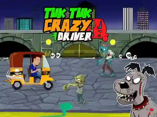 Tuk Tuk Crazy Driver — безплатна онлайн игра