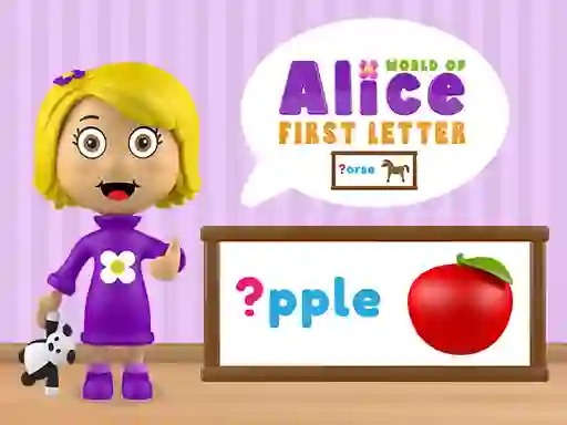 World of Alice First Letter — безплатна онлайн игра
