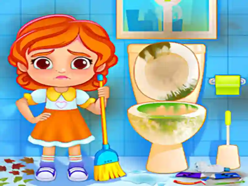 Kids House Cleanup — безплатна онлайн игра