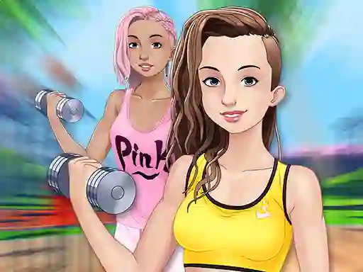 Fitness Girls Dress Up — безплатна онлайн игра