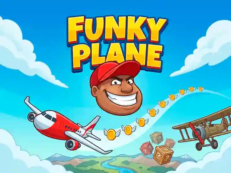 Funky Plane — безплатна онлайн игра