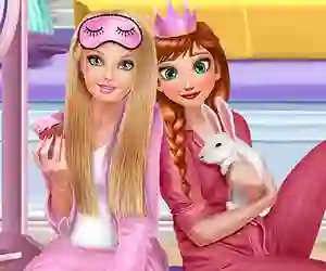 Princesses Pj Party — безплатна онлайн игра
