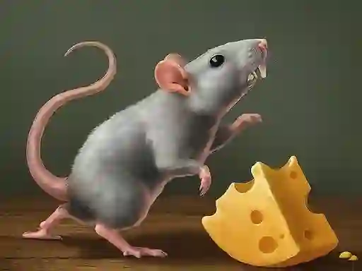 You have to eat cheese — безплатна онлайн игра