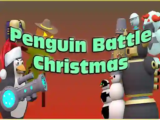Penguin Battle Christmas — безплатна онлайн игра