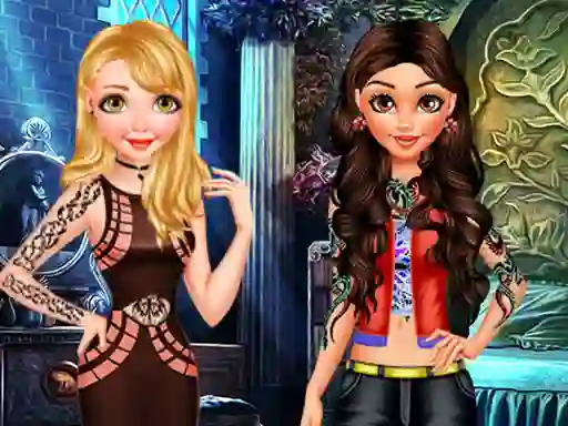 Princess Bad Girls Makeover — безплатна онлайн игра