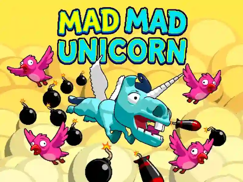 Mad Mad Unicorn — безплатна онлайн игра