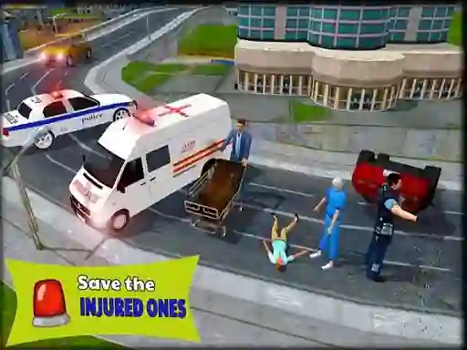 Ambulance Rescue Driver Simulator 2018 — безплатна онлайн игра