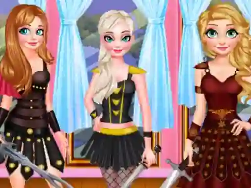 Warrior princess — безплатна онлайн игра