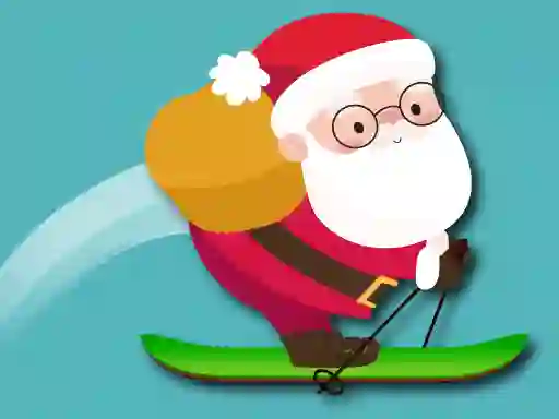 Avalanche Santa Ski Xmas — безплатна онлайн игра