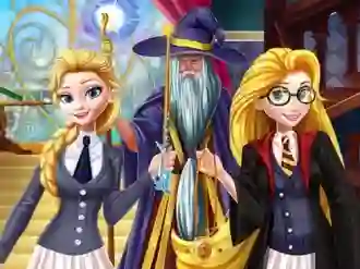 Princesses at School of Magic — безплатна онлайн игра
