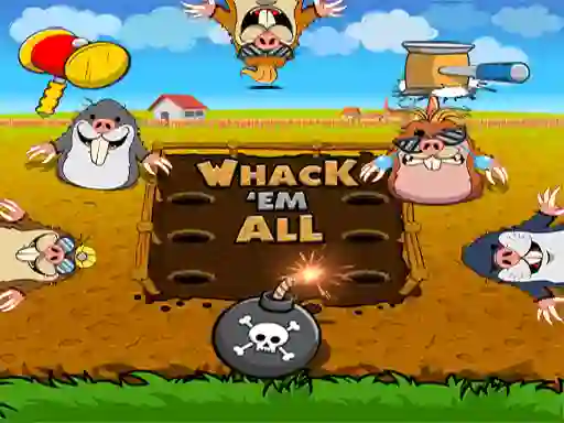 Whack 'em All — безплатна онлайн игра