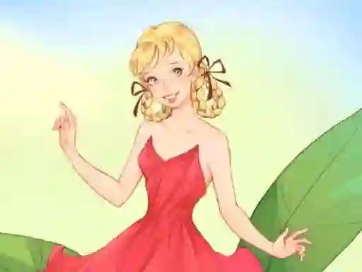 Dress up Thumbelina — безплатна онлайн игра