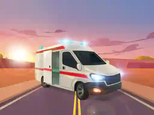 Ambulance Traffic Drive — безплатна онлайн игра