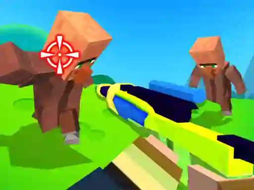 Craft Man Vs Giant TNT — безплатна онлайн игра