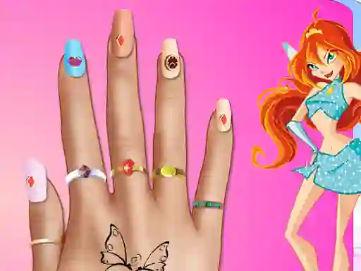 Winx Nail Makeover — безплатна онлайн игра