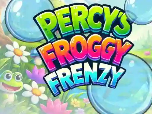 Percy's Froggy Frenzy — безплатна онлайн игра