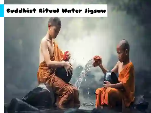 Buddhist Ritual Water Jigsaw — безплатна онлайн игра