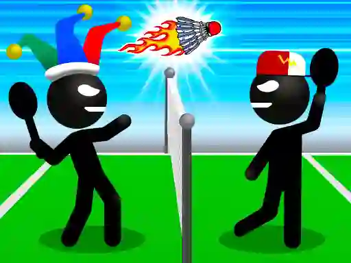 Stickman Sports Badminton — безплатна онлайн игра