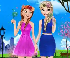 Sisters Spring Day — безплатна онлайн игра