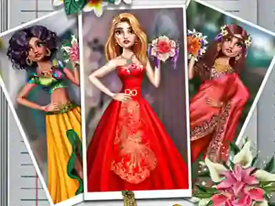 Exotic Wedding Looks — безплатна онлайн игра