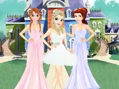 Girls Ball Dress up — безплатна онлайн игра