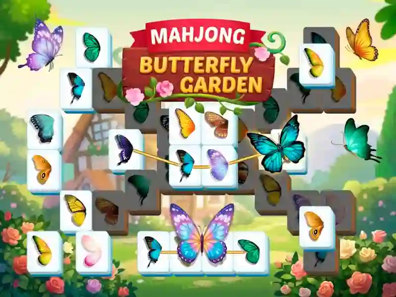 Mahjong Butterfly Garden — безплатна онлайн игра