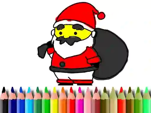 Back To School: Santa Claus Coloring — безплатна онлайн игра