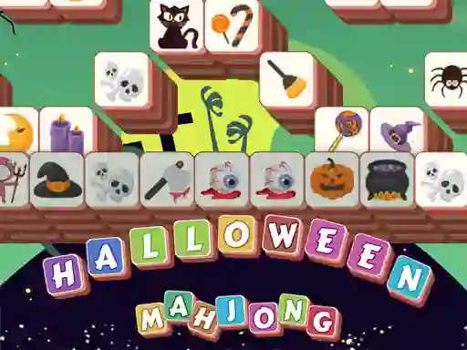 Halloween Mahjong Tiles — безплатна онлайн игра