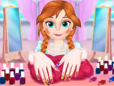 Princess Annie Nails Salon — безплатна онлайн игра