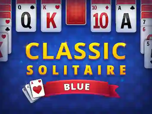 Classic Solitaire Blue — безплатна онлайн игра