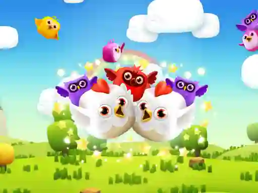 Birds LineUp — безплатна онлайн игра