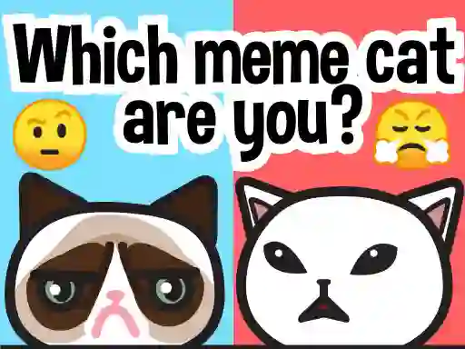 Which Meme Cat Are You? — безплатна онлайн игра