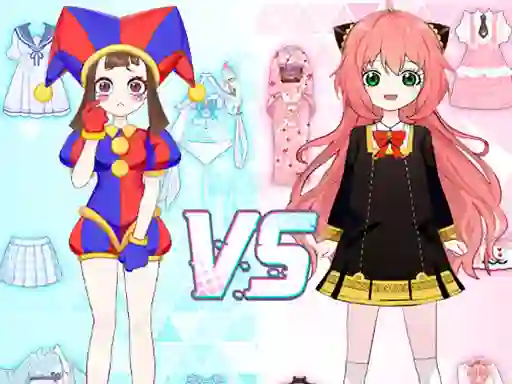 Shining Anime Star Dress Up — безплатна онлайн игра