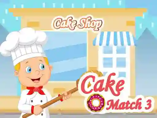 Cake Match 3 — безплатна онлайн игра