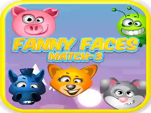 Funny Faces Match-3 — безплатна онлайн игра