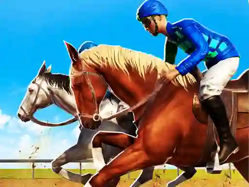 Derby Riding Race 3d — безплатна онлайн игра