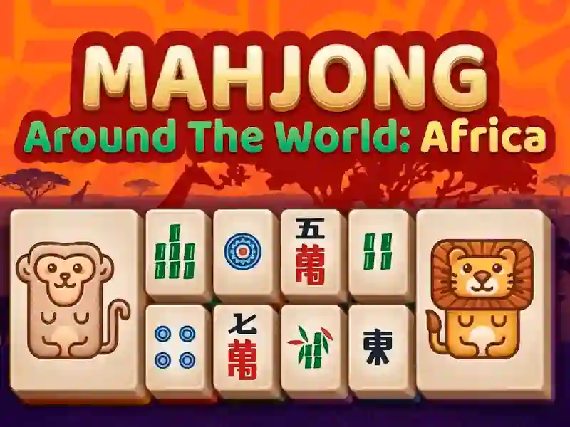 Mahjong Around The World Africa — безплатна онлайн игра