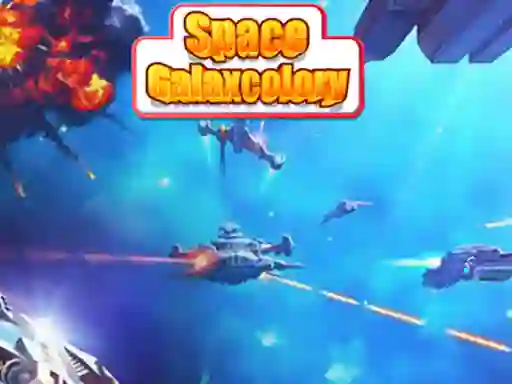 Space Galaxcolory — безплатна онлайн игра